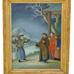 Chinese Reverse Painting on Glass