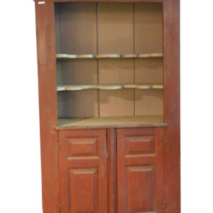 Late 18th/early 19th Century New England Open Top Cupboard by Unknown Artist