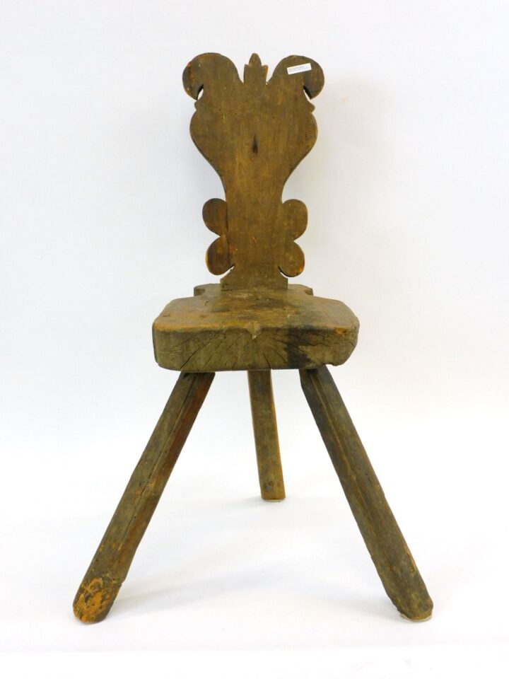 Continental Carved Stool