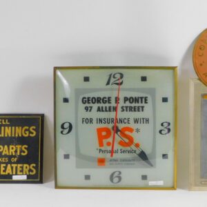 George P Ponte Aetna Insurance Illuminated Clock