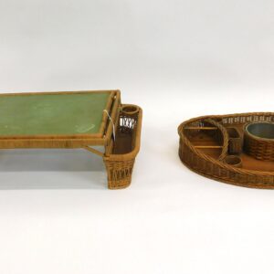 Wicker Serving Trays by Mary Jean McLaughlin