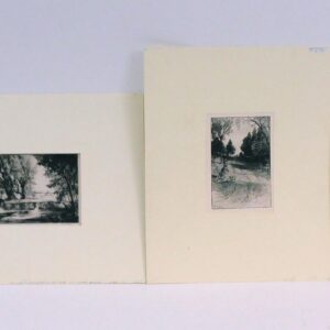 19th Century American and British Etchings and Engraving in Auction Catalog.