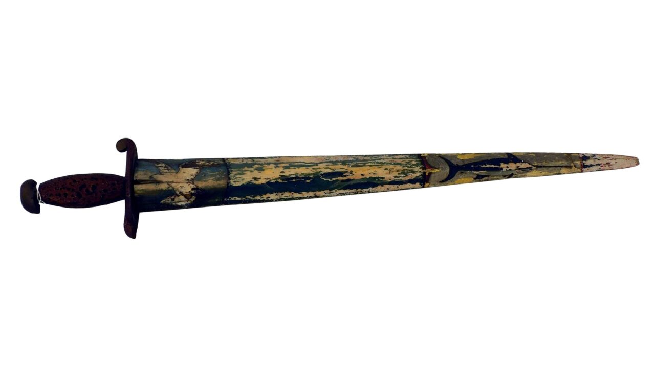 Folk Art Swordfish Bill - Sword.