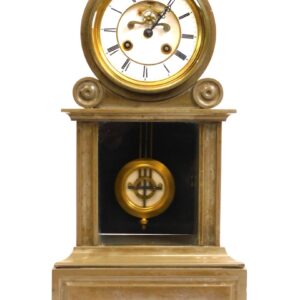 Slate Classical Style Mantle Clock