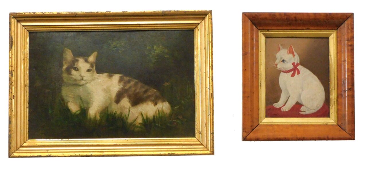 (2) Cat Portraits