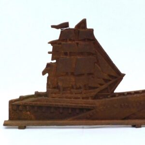 (3) Cast Iron Doorstops
