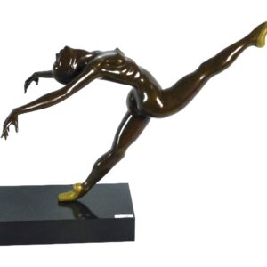 Art Nouveau Style Ballerina Statue