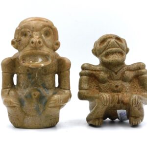 Pair of Taino Effigies