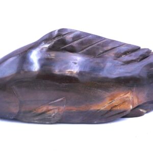 Carved Obsidian Fish