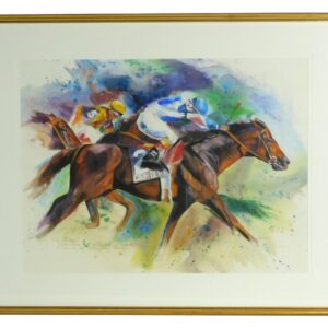 Geoffrey Smith Horse Racing Painting