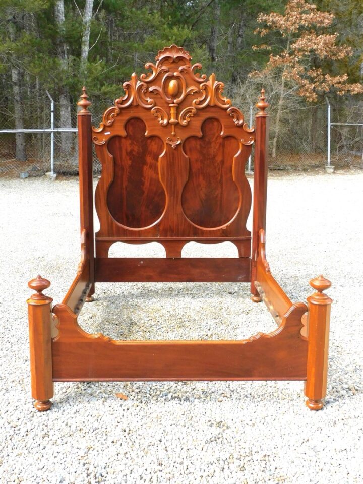 Victorian High Back Poster Bed