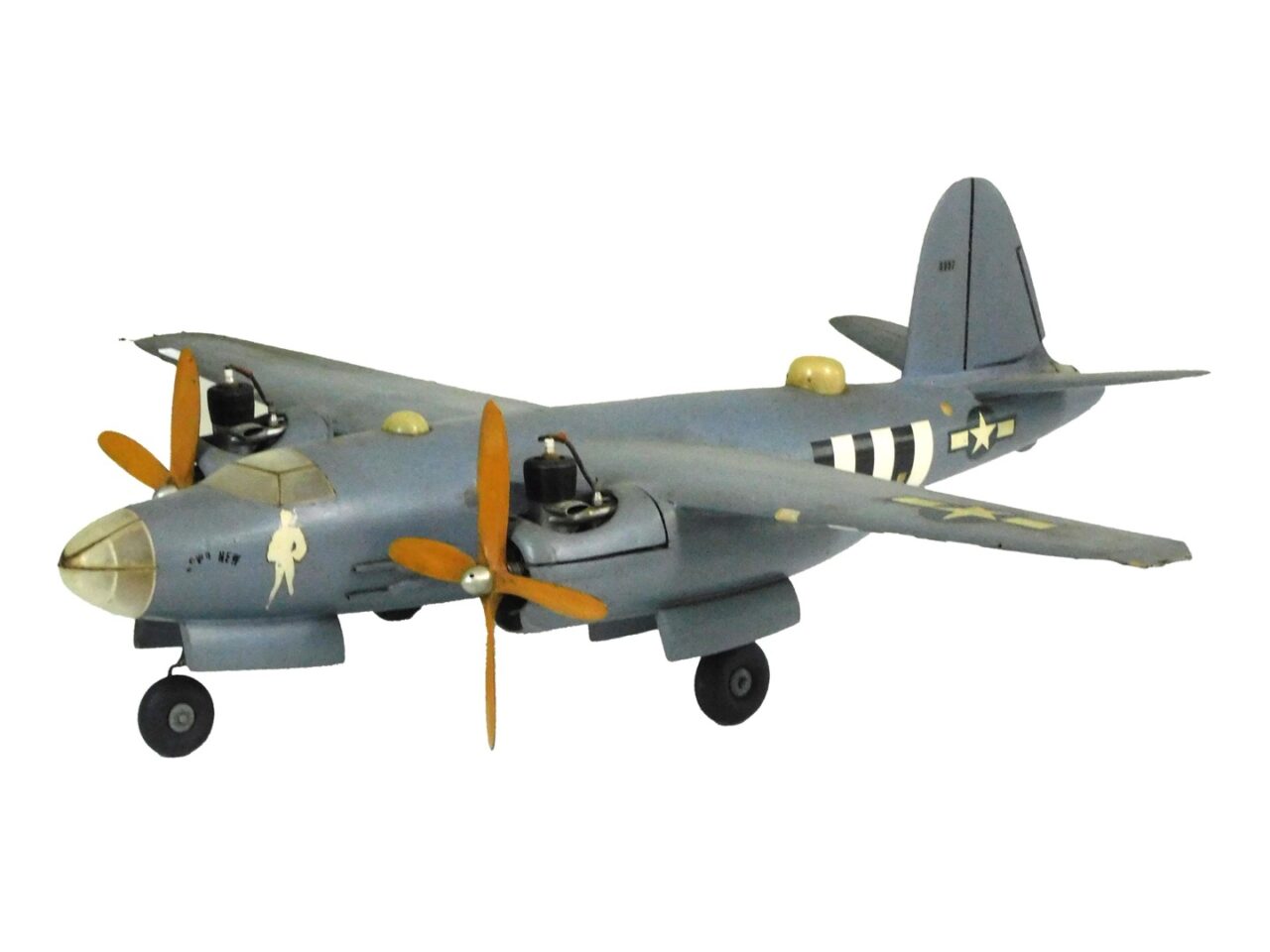 Gasoline Powered Flying Plane Model