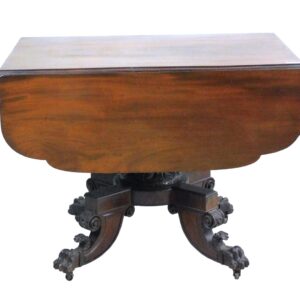 Federal Drop Mahogany Table