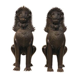 Pair of Thai Foo Dogs