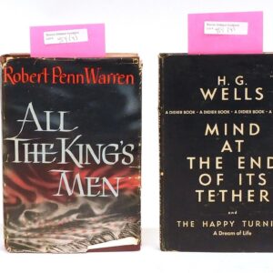(4) Books Including "All the King's Men"