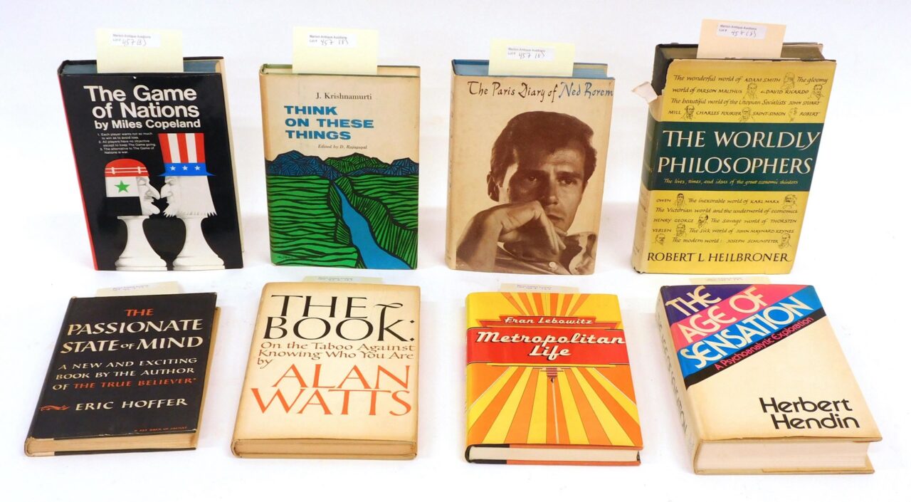 (8) Vintage Nonfiction Books