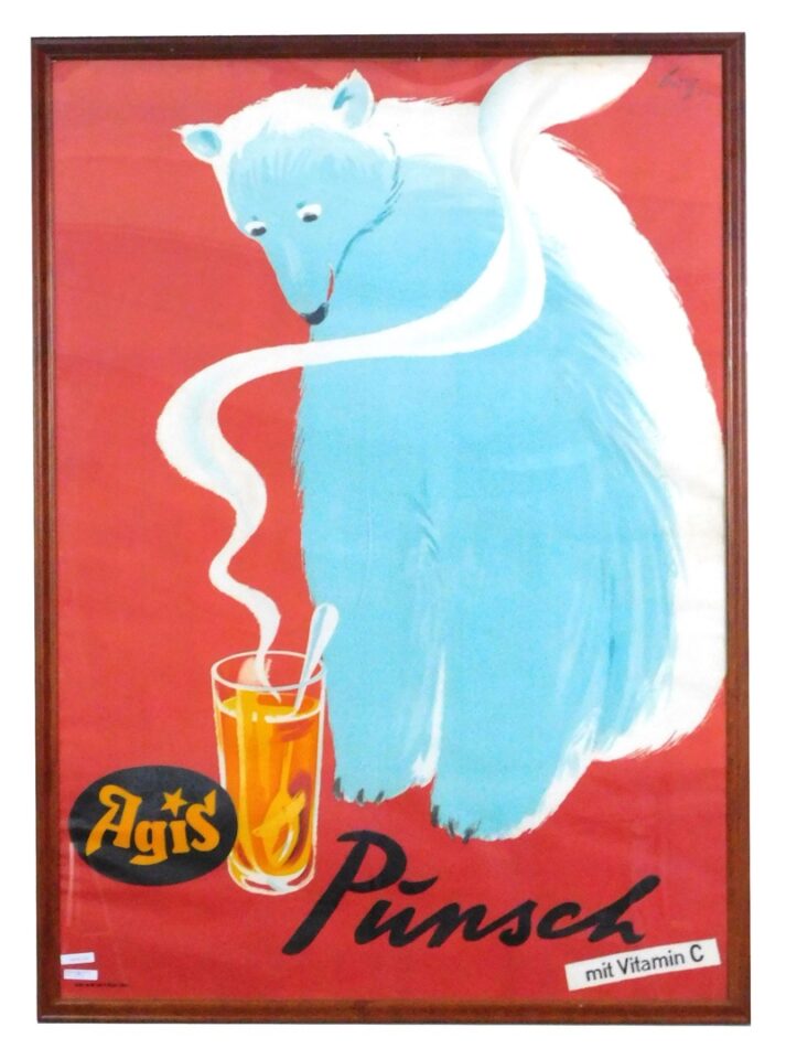 Fritz Buhler Polar Bear Poster