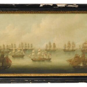 Naval Scene Painting